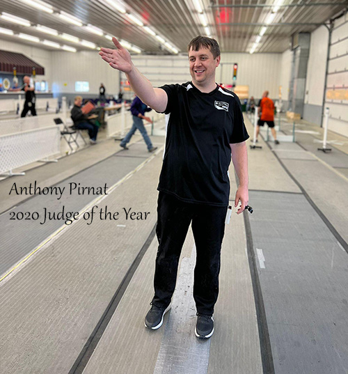 Anthony Pirnat, 2020 Judge of the Year