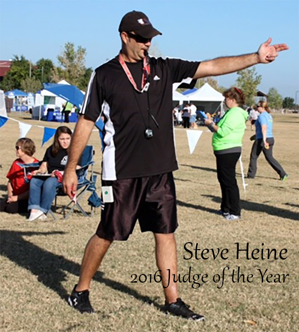 Steve Heine - 2016 Judge of the Year