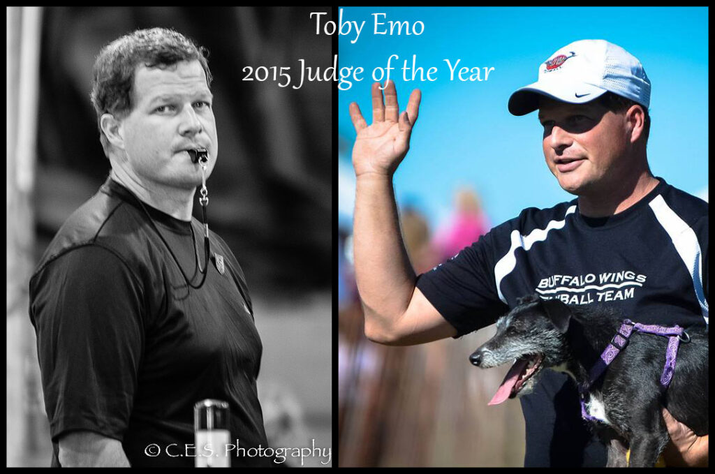 Toby Emo - 2015 Judge of the Year